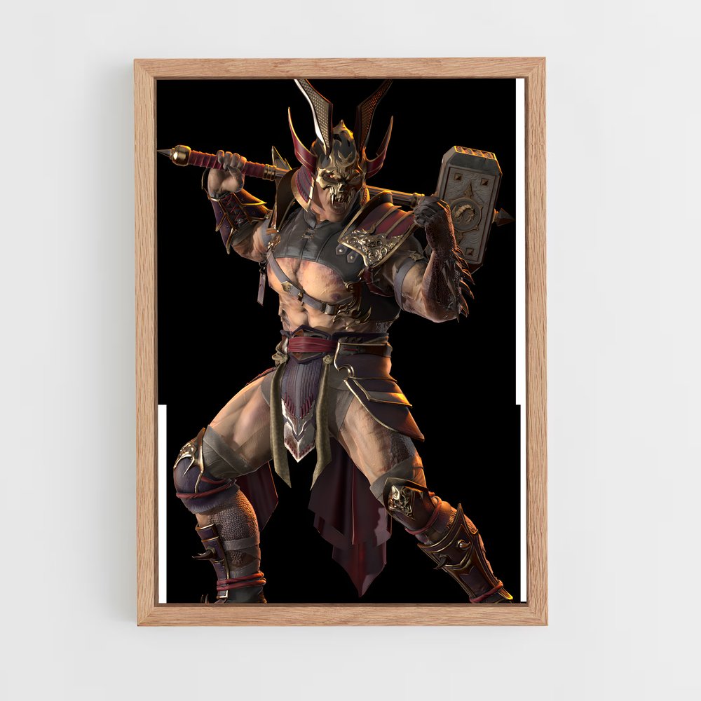 Poster Shao Kahn : Le Conquérant – affiche Mortal kombat (vue 4)